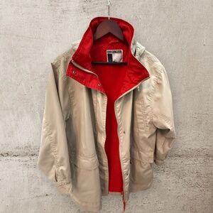 Tan Jacket/Windbreaker (L)